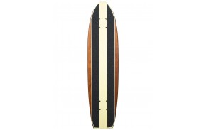 YOW Del Mar 31.3 - top and grip view of the surfskate deck