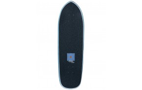 YOW Mundaka 32 - top and grip view of the surfskate deck