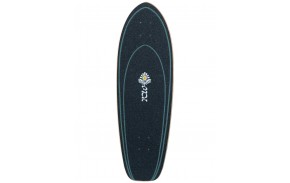 YOW Hossegor 29 - top and grip view of the surfskate deck