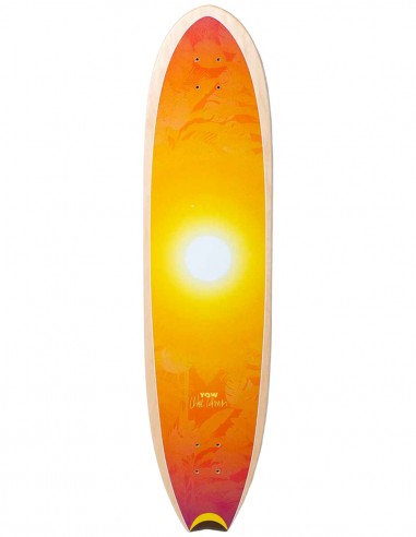 YOW Calmon 41 - underside view of the surfskate deck