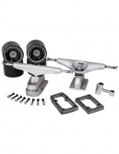 Kit Carver C7 Raw con ejes, ruedas Roundhouse Mag y accesorios