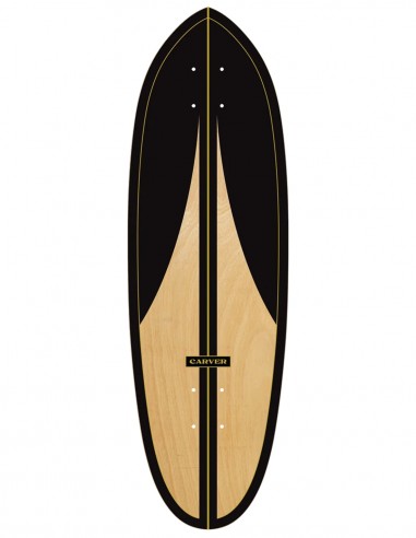Carver Black Label 32.5" - Plateau de surfskate - vue dessous