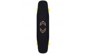 Loaded Tesseract II Chroma - longboard complet, vue dessus grip