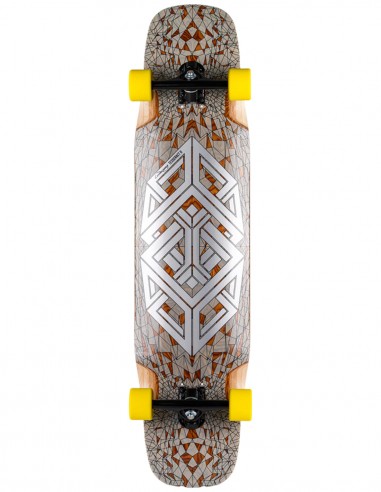 Loaded Tesseract II Chroma - longboard completo, vista inferior