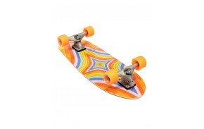 Carver GRLSWIRL Daydream 28" CX - Surfskate completo - vista dal basso angolo 1