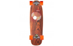 Loaded Omakase Roe 33.5 CX - Unterseite, Carver-Achsen und 80-mm-Kegel-Rollen