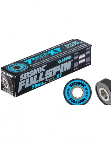 Seismic Fullspin 7-Ball Steel XT Classic lagers, set van 8