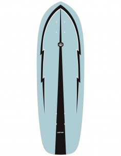 Onderzijde van het Carver Blue Thunder 30.75-inch deck