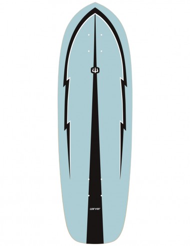 Onderzijde van het Carver Blue Thunder 30.75-inch deck