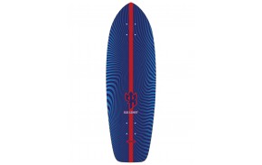 Carver Kai Lenny Powerline 31″ – Plateau de surfskate - vue dessous