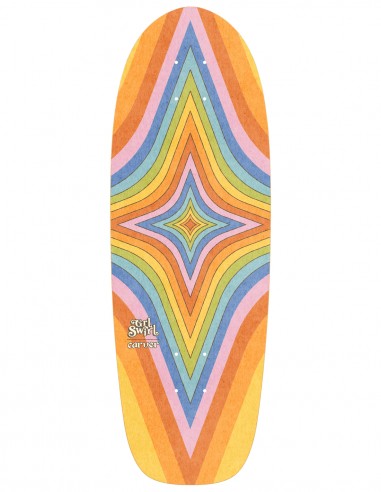 Carver GRLSWIRL Daydream 28″ – Tabla de surfskate - vista inferior