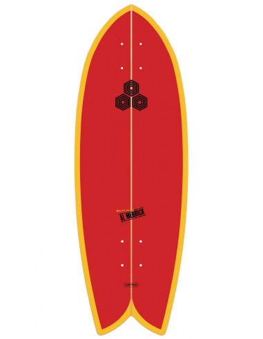 Channel Islands Fish 29.25″ – Tabla de surfskate - vista inferior