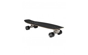 Carver Black Tip Carbon Fiber 32.5″ C7 - Surfskate complet - vue perspective