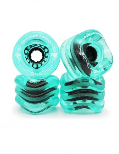 SHARK WHEELS DNA 72 mm 78A - Emerald