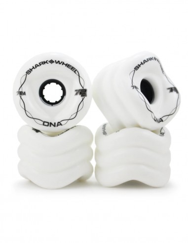 SHARK WHEELS DNA 72 mm 78A - Blanc