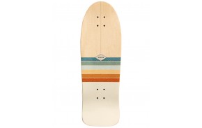 Vista superior del deck Arbor Oso Foundation de 30 pulgadas con acabado glass spray grit.