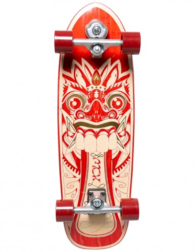 YOW Lakey Peak 32 Summer surfskate completo vista inferior