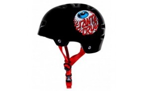 Casque Santa Cruz Bullet "Eyeball" Noir - Enfant