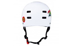 Casque Santa Cruz Bullet "Slasher" Blanc - Enfant