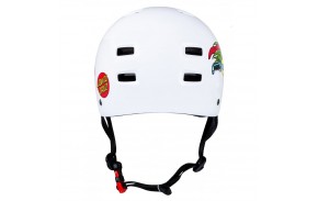 Santa Cruz Bullet Helmet "Slasher" White - Kids