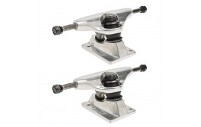 Paire de Trucks Globe Slant 5.25'' - Silver