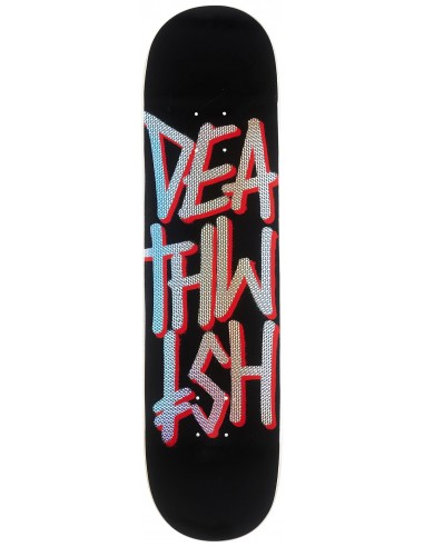 Deathwish Gang Logo BLK Red 8.0" - Skateboard Deck