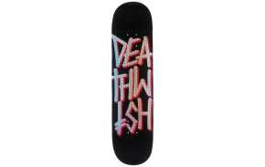 Deathwish Deadstack BLK Holo Foil 8.0" - Planche de Skateboard