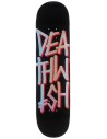 DEATHWISH Deadstack BLK Holo Foil 8.0" - Brett von Skateboard