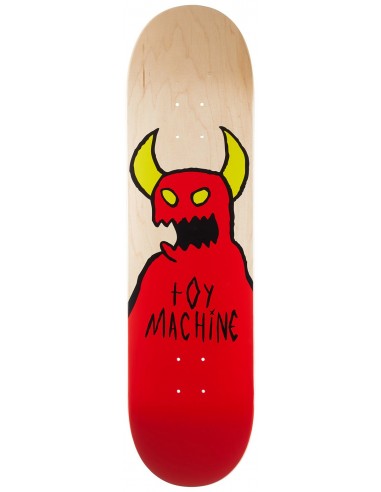 Toy Machine Monster Fists Natural 8.38" Skateboard Deck