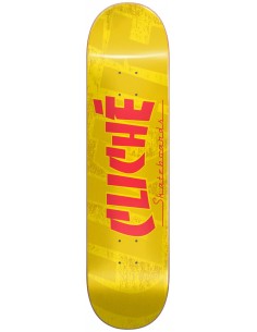 Cliché Banco RHM Yellow 8.25" - Skateboard Deck