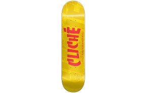 Cliché Banco RHM Yellow 8.25" - Skateboard Deck