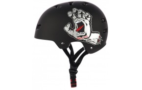 Casque Santa Cruz Bullet "Screaming Hand" Blanc