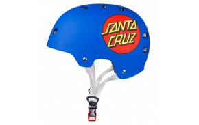 Santa Cruz Bullet "Classic Dot" Blue Helmet
