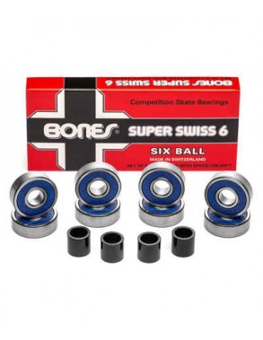 Bearings Bones Reds Super Swiss 6 Ball