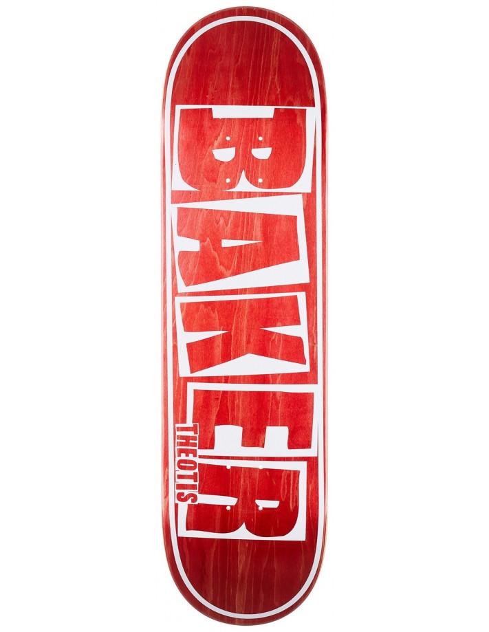 Baker Logo White 8.5"  - Skateboard Deck