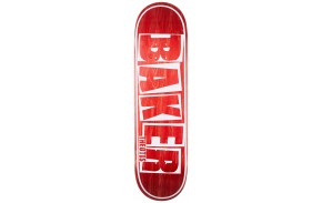 Baker Logo White 8.5"  - Skateboard Deck