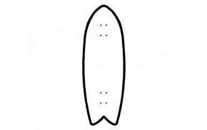 Surfskate decks