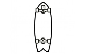 Complete Surf Skates