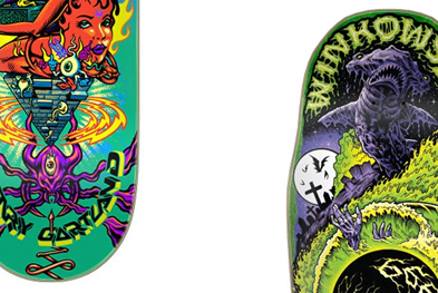 Skateboard decks