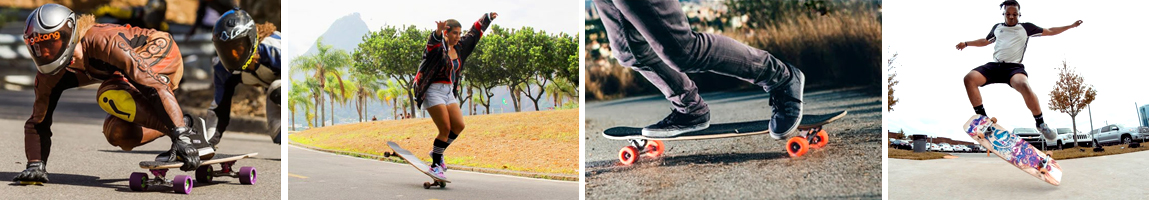 Die verschiedenen Disziplinen des Longboardens