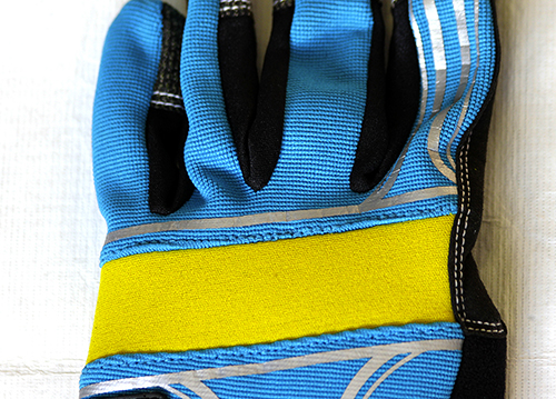 Handschuhe von slide: Kennzeichnung