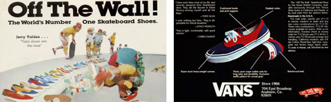 VANS : 1976 Off the wall logo