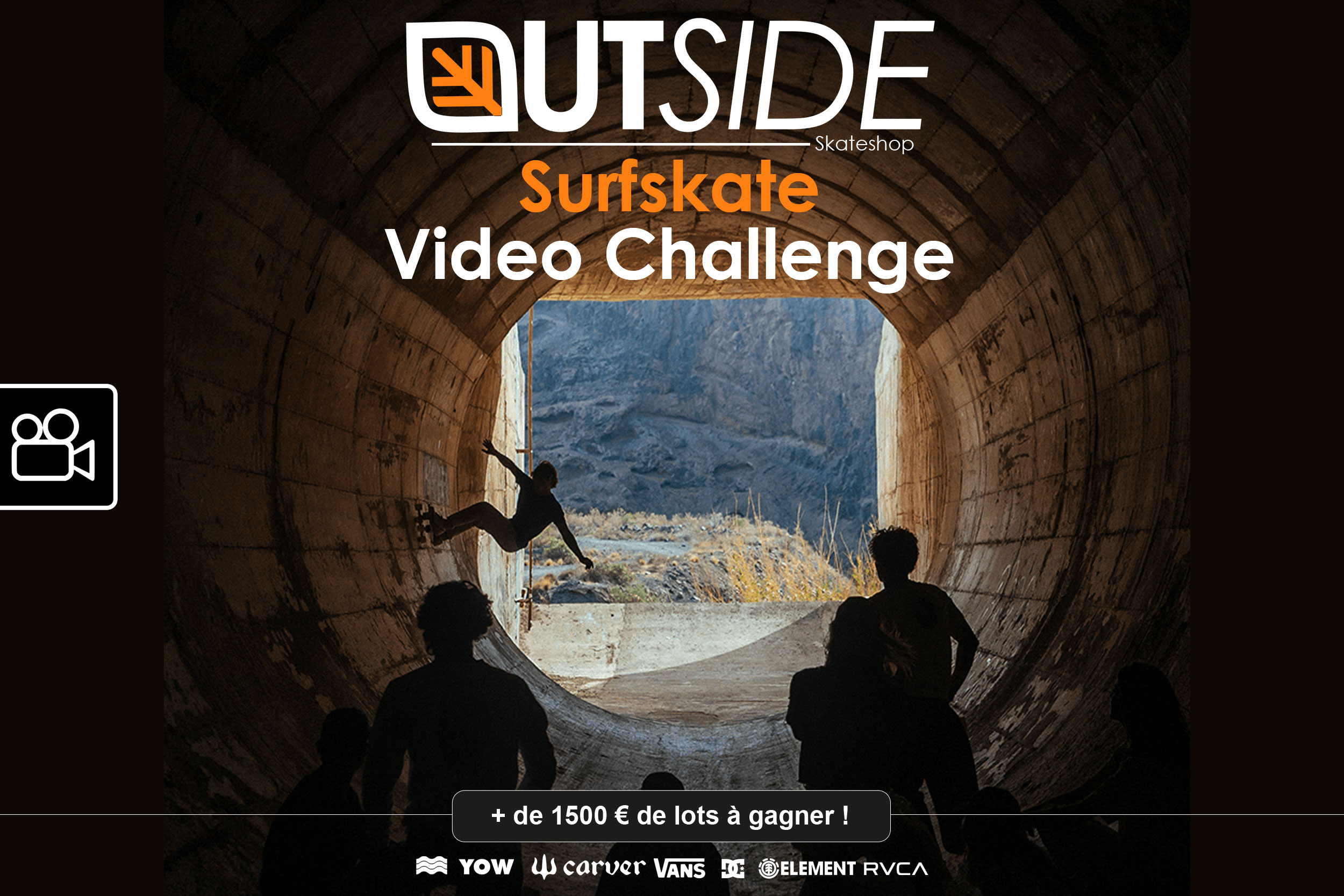 Outside Surfskate challenge